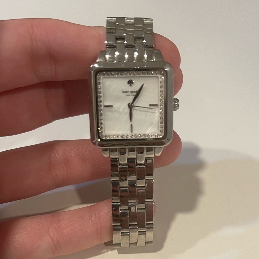 Kate Spade New York Washington Square Watch Silver